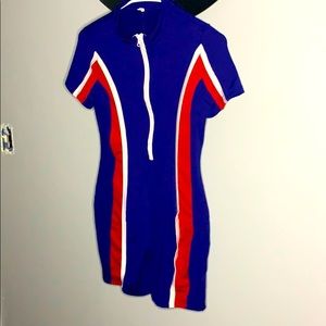 Short sleeve romper